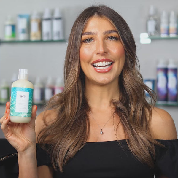 R+Co Atlantis Moisturizing B5 Shampoo intro video