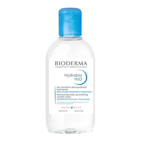 Bioderma Hydrabio H2O Micellar Water Moisturising Cleansing Make Up Remover for Dehydrated Skin 250ml