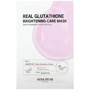 Some By Mi Real Glutathione Brightening Care Sheet Mask 20g