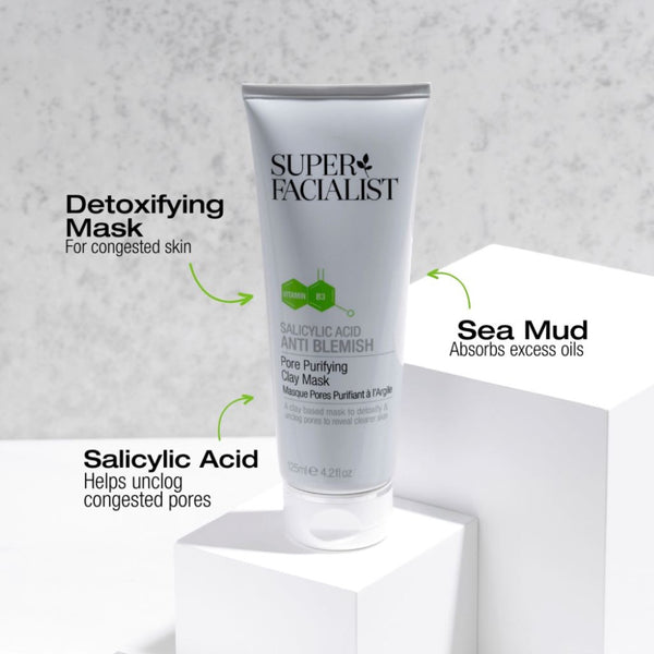 Super Facialst Salicylic Acid Anti Blemish Purifying Clay Mask ingredients