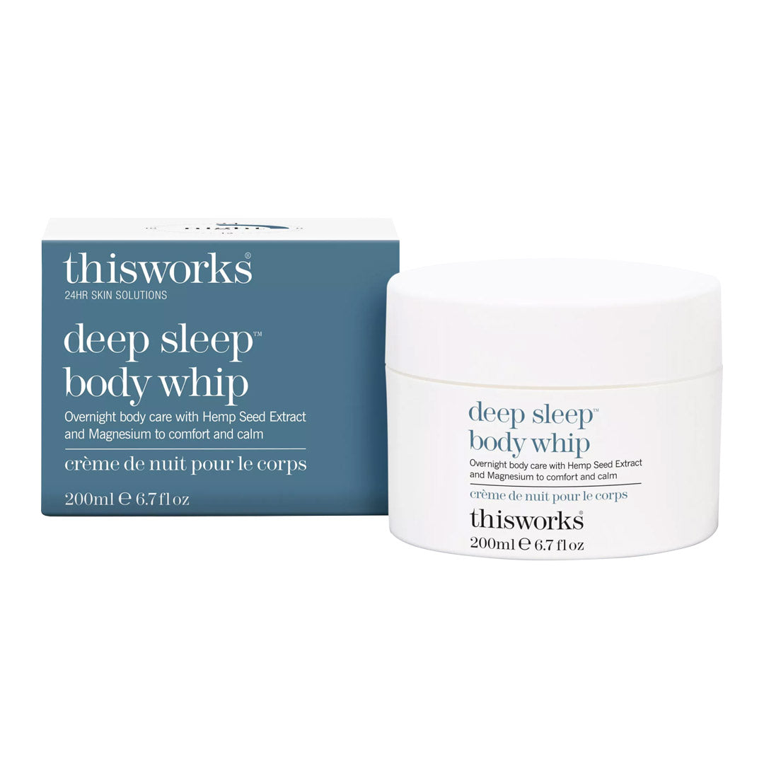 thisworks deep sleep body whip packaging on a white background
