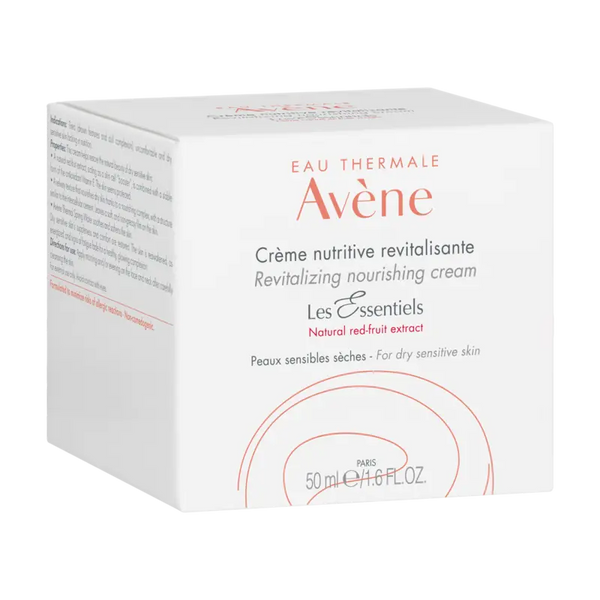 Avène Les Essentiels Revitalizing Nourishing Cream for Dry, Sensitive Skin 50ml