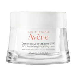 Avène Les Essentiels Rich Revitalizing Nourishing Cream Moisturiser for Dry, Sensitive Skin 50ml