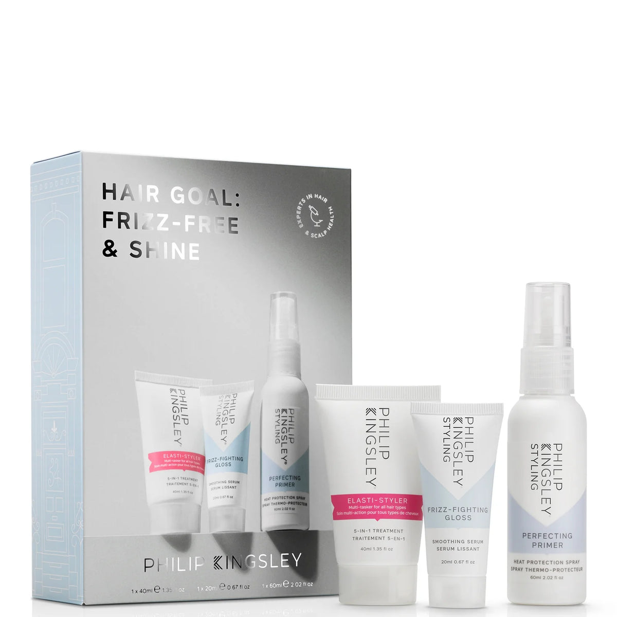 Philip Kingsley Hair Goal: No More Frizz Gift Set (Worth £37.50)