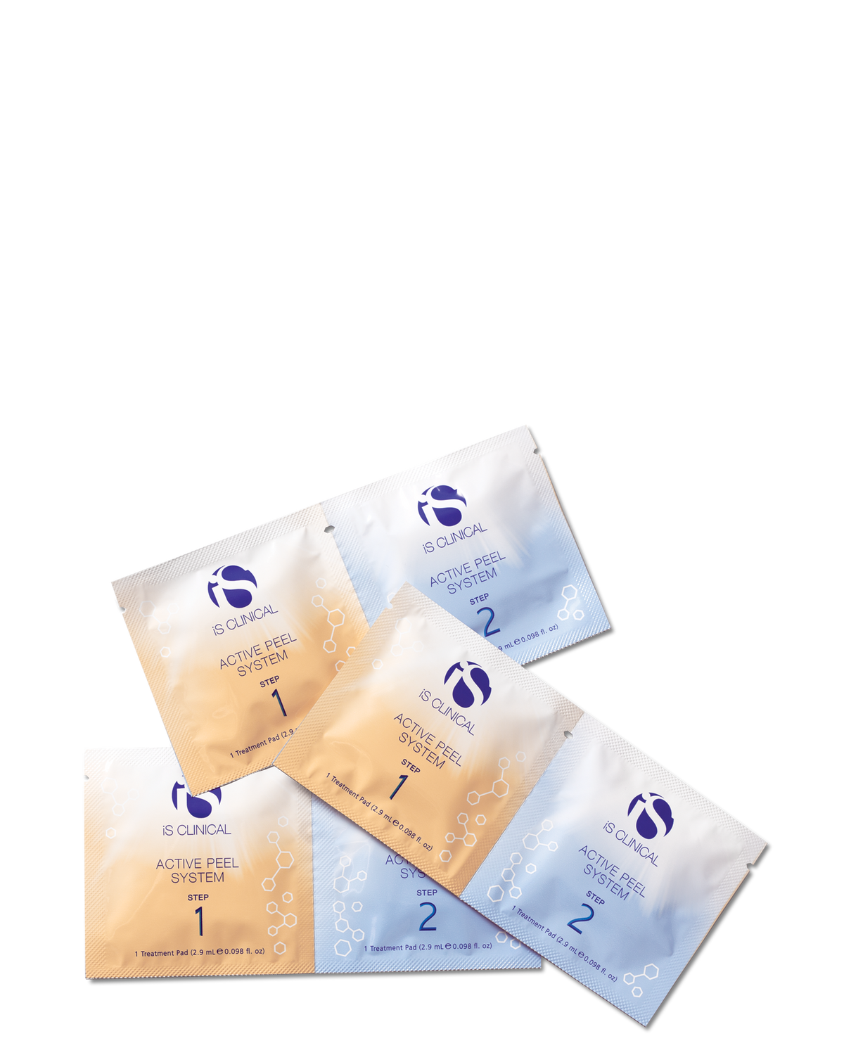 iS Clinical Active Peel System packets