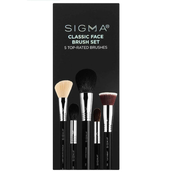 Sigma Beauty Classic Face Brush Set packaging 