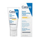 CeraVe AM Facial Moisturising Lotion SPF50 with Ceramides & Vitamin E for Normal to Dry Skin and packaging