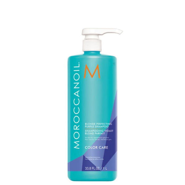 Moroccanoil Blonde Perfecting Purple Shampoo 1 Litre