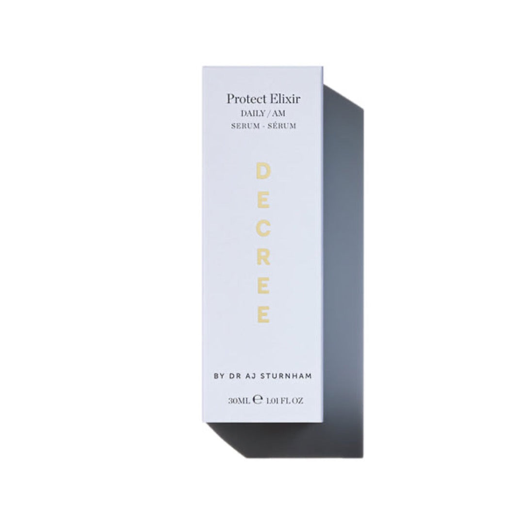 Decree Protect Elixir packaging 