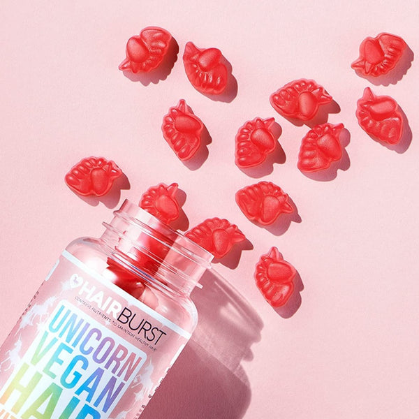 Hairburst  Unicorn Vegan Hair  Vitamins - 1 month supply