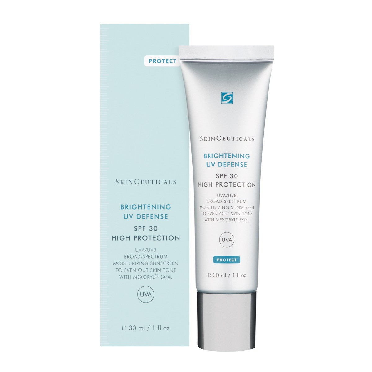 SkinCeuticals Brightening UV Defense SPF 30 and packaging 