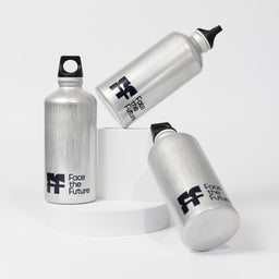 Face the Future Water Bottle