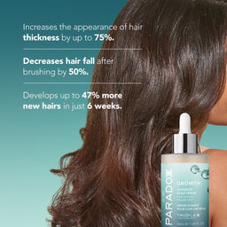 WE ARE PARADOXX Growth Advanced Scalp Serum 50ml before and after