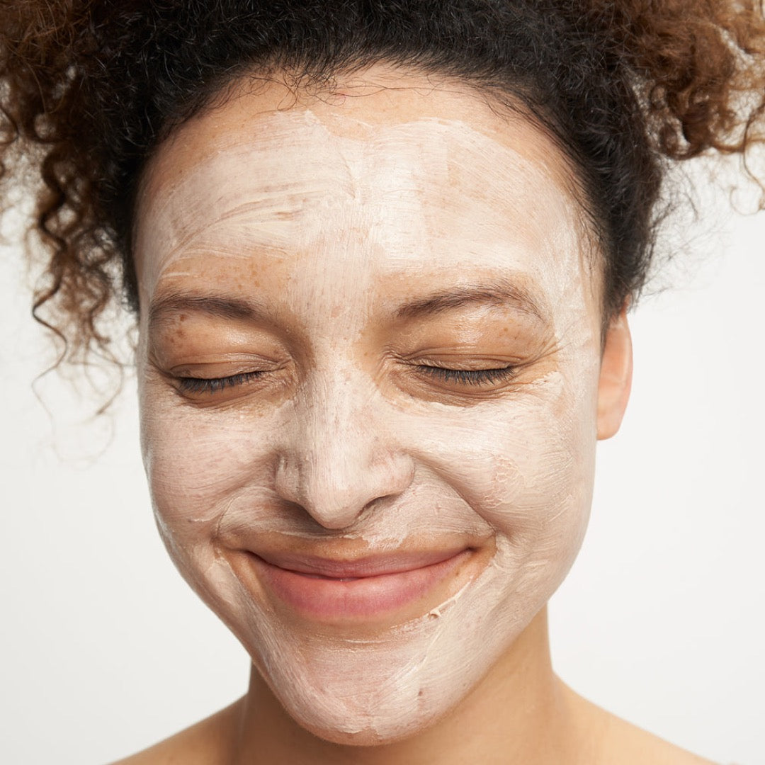 Wildsmith Skin Double Clay Refining Mask 50ml on face