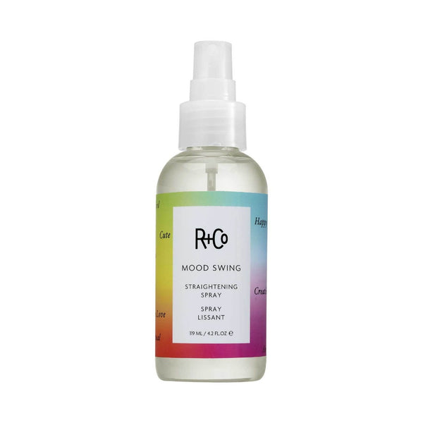 R+Co Mood Swing Straightening Spray.