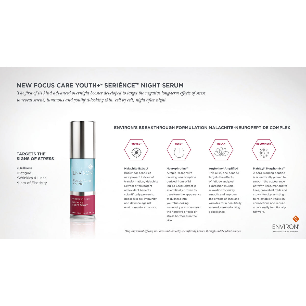 Environ Focus Care Youth+ Serience Night Serum